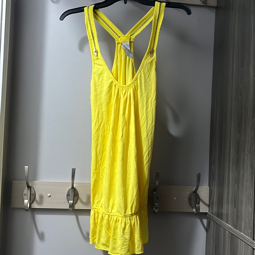 Yellow Baby Phat Spaghetti Shirt